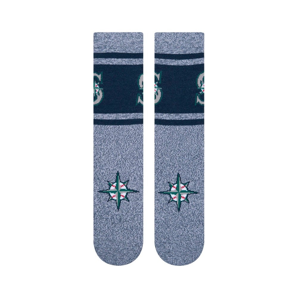 slide 2 of 3, MLB Seattle Mariners Varsity Crew Socks, 1 ct