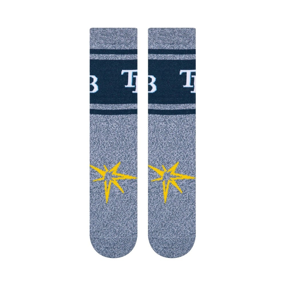 slide 2 of 3, MLB Tampa Bay Rays Varsity Crew Socks, 1 ct