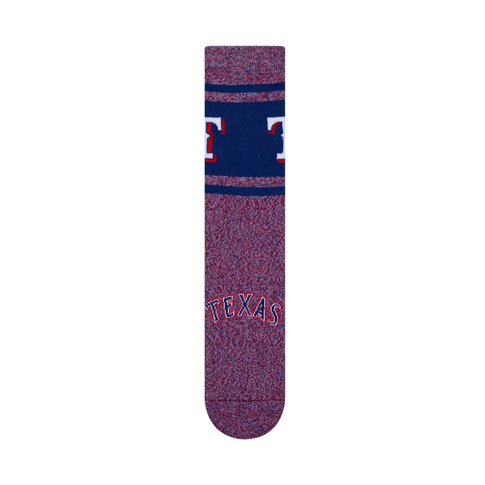 slide 3 of 3, MLB Texas Rangers Varsity Crew Socks, 1 ct