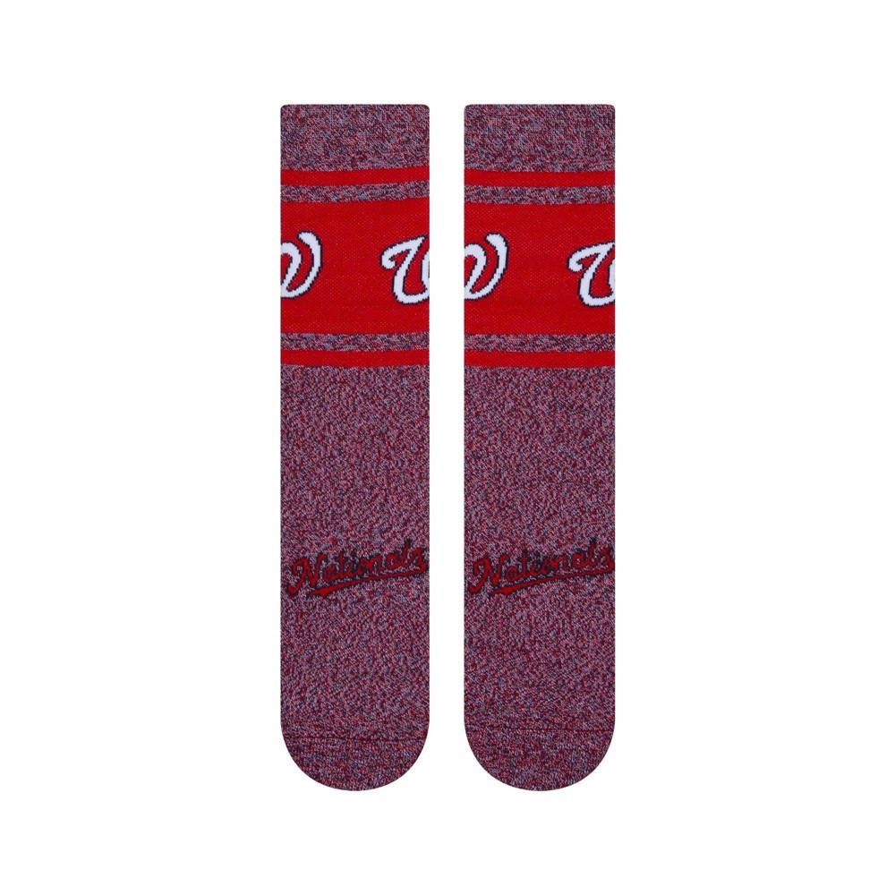 slide 2 of 3, MLB Washington Nationals Varsity Crew Socks, 1 ct