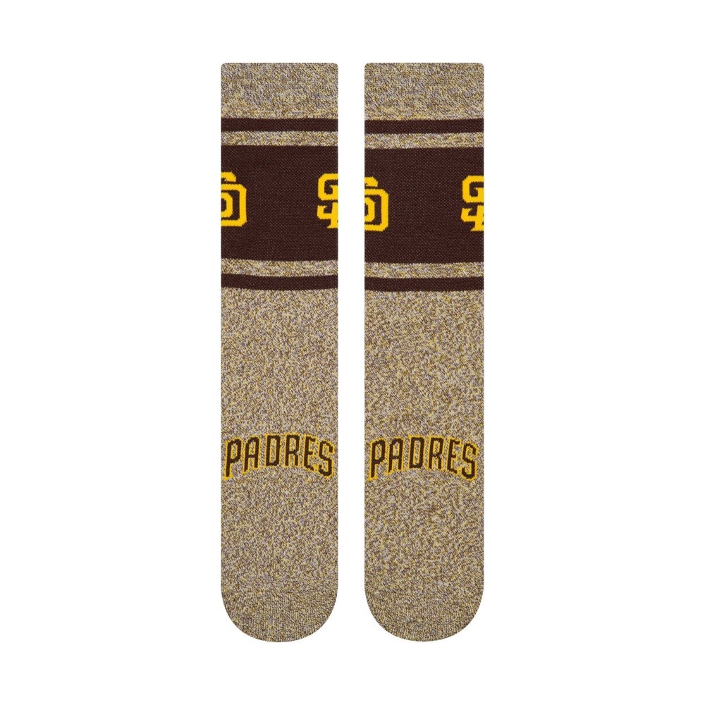 slide 2 of 3, MLB San Diego Padres Varsity Crew Socks, 1 ct