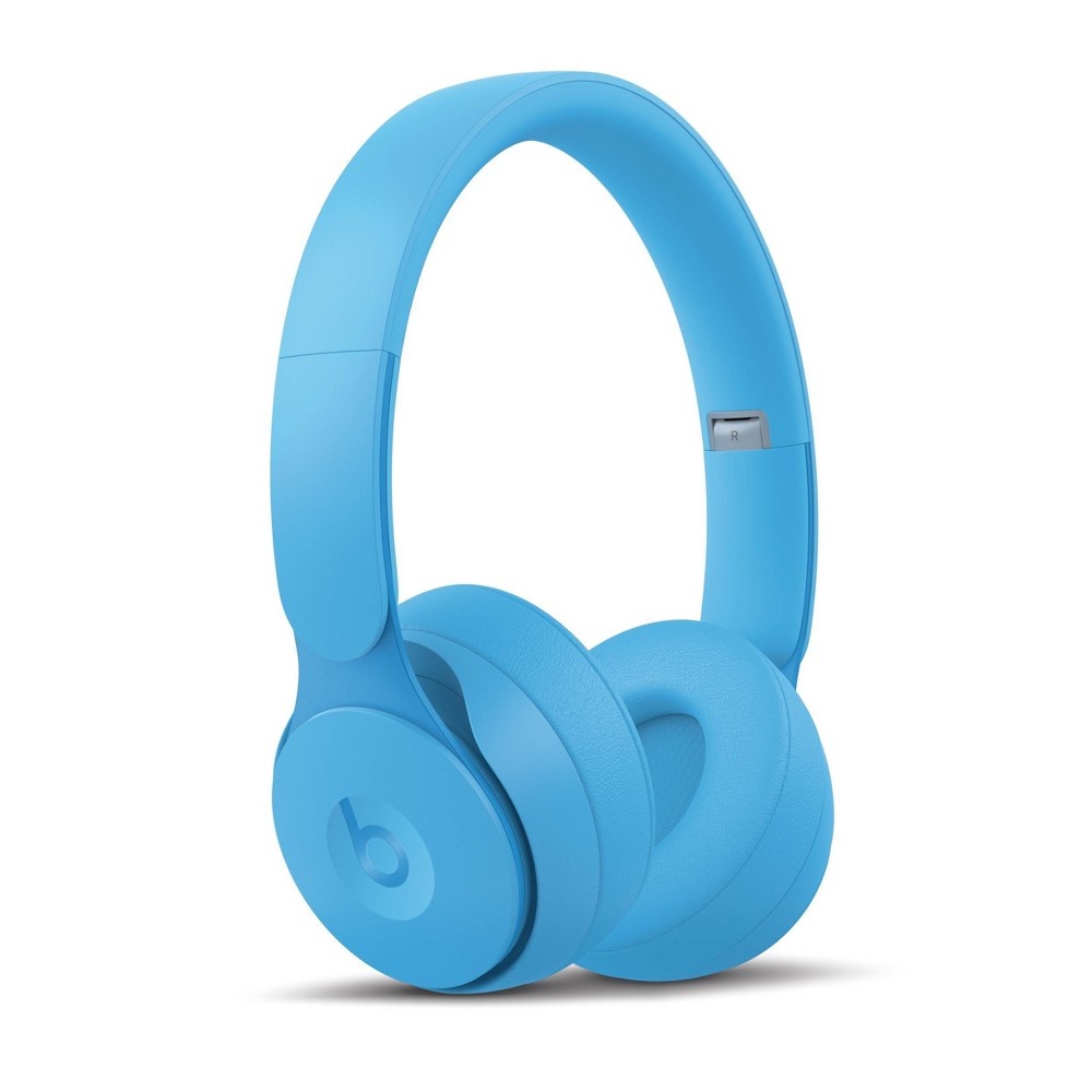 slide 3 of 5, Beats Solo Pro On-Ear Wireless Headphones - More Matte Collection - Light Blue, 1 ct