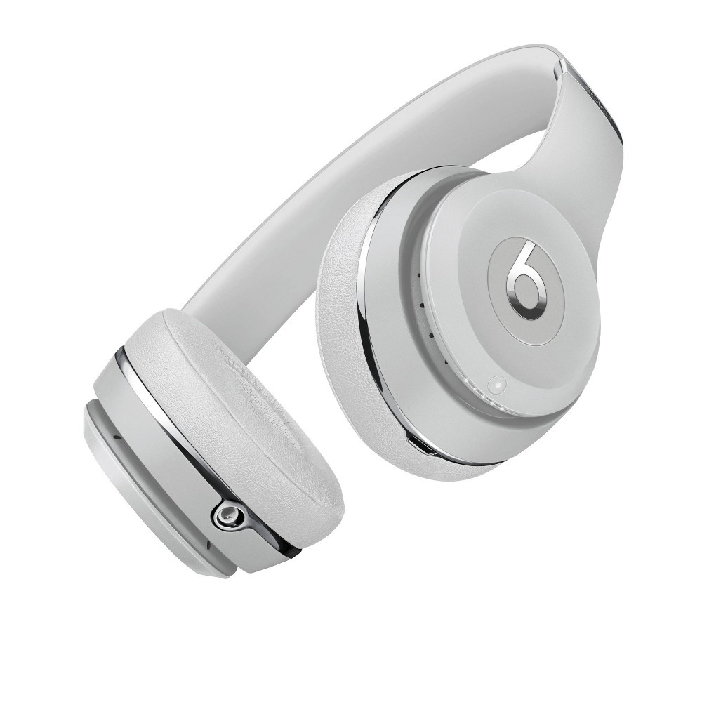 slide 3 of 6, Beats Solo³ Wireless On-Ear Headphones - Satin Silver, 1 ct