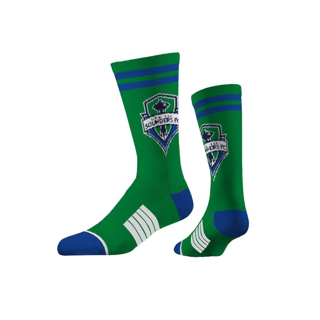 slide 1 of 2, MLS Seattle Sounders Classic Crew Sock, 1 ct