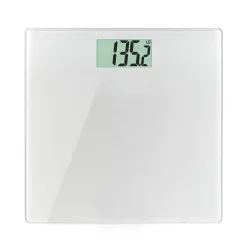 Glass Weight Tracking Scale White - Health-O-Meter