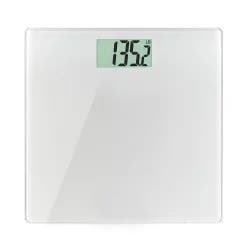 Glass Weight Tracking Scale White - Health-O-Meter