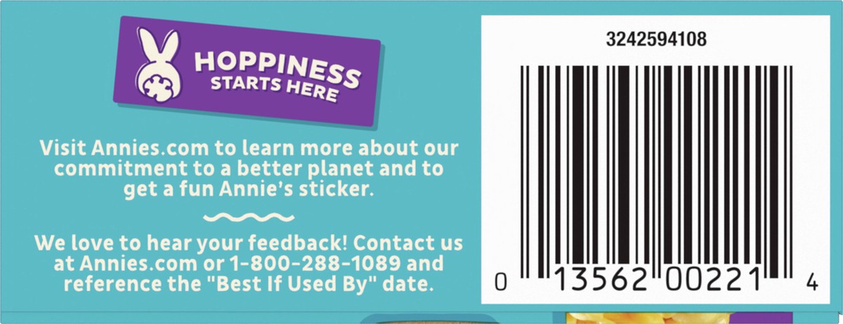 slide 4 of 8, Annie's Annie’s Vegan Mac Rice Pasta and Cheddar Flavor Dinner with Organic Gluten Free Pasta, 6 OZ, 6 oz