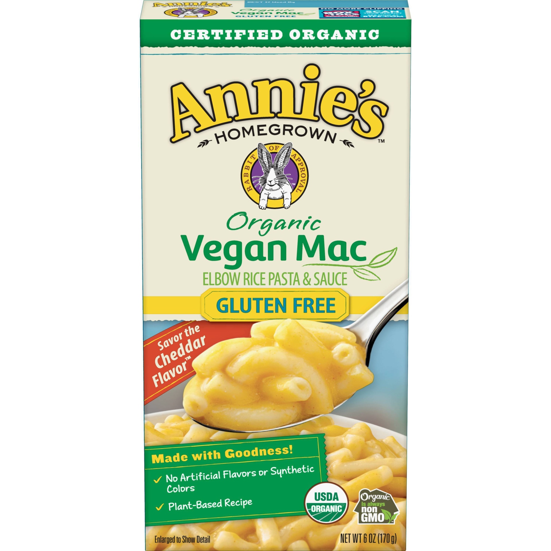 slide 1 of 1, Annie's Organic Gluten Free Vegan Pasta - 6oz, 