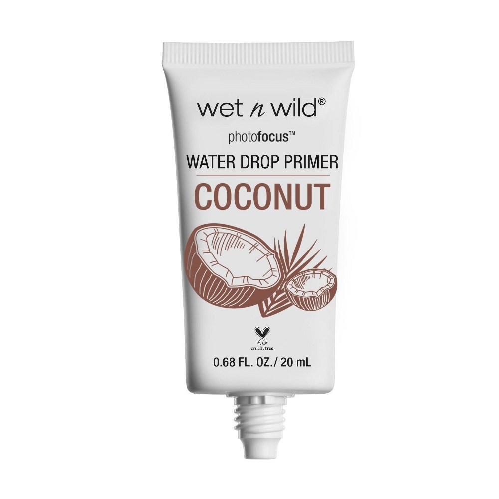 slide 2 of 3, wet n wild Photo Focus Water Drop Primer - Coconut, 0.68 oz