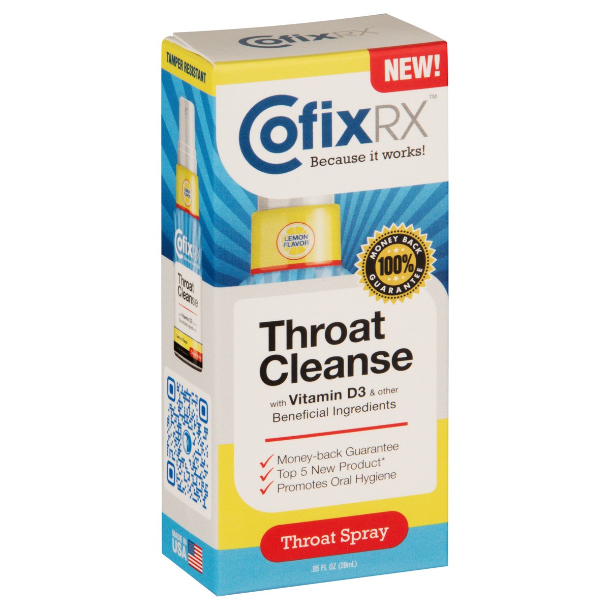 slide 3 of 4, CofixRX Throat Cleanse 0.95 fl oz, 0.95 fl oz