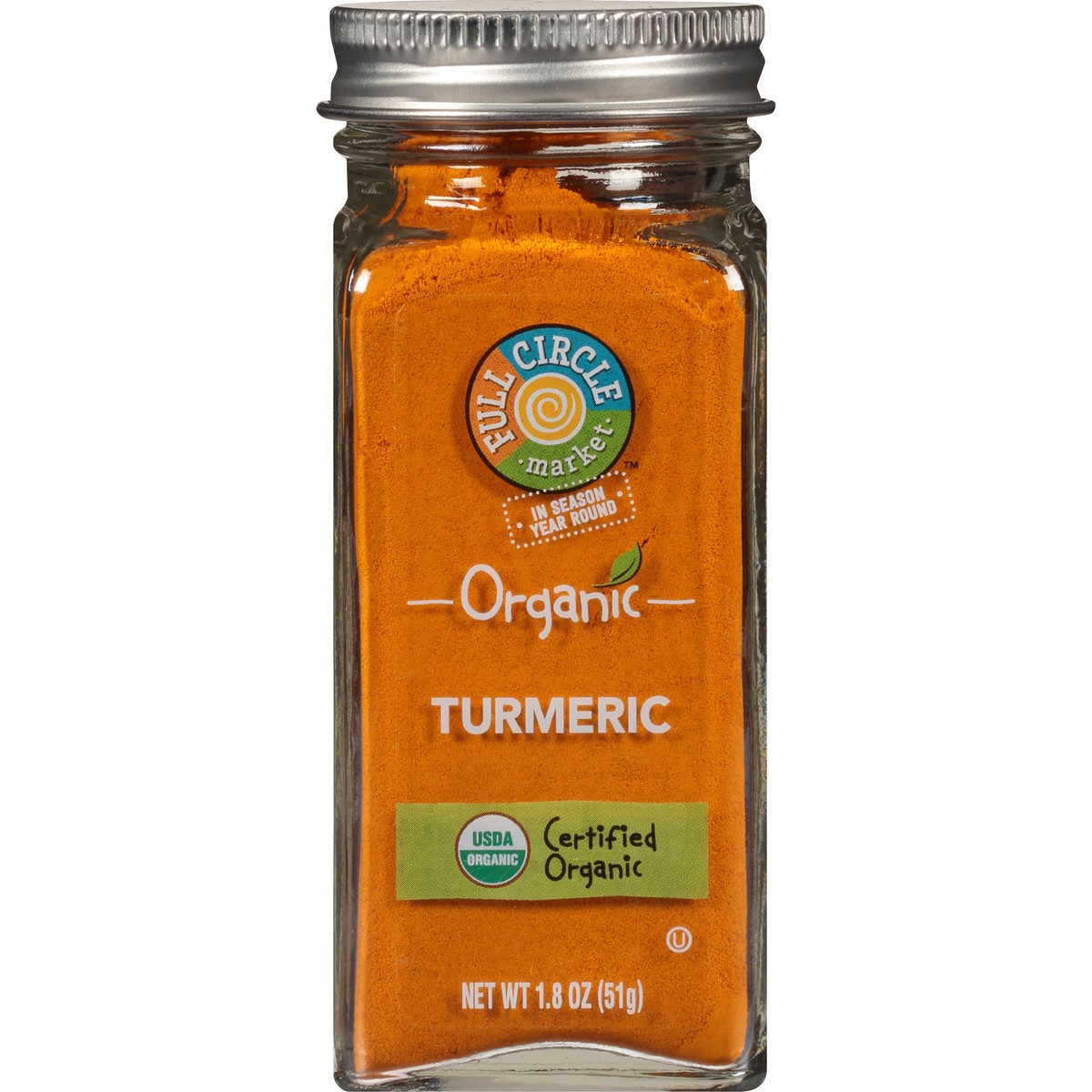 slide 4 of 9, Full Circle Market Turmeric, 1.8 oz