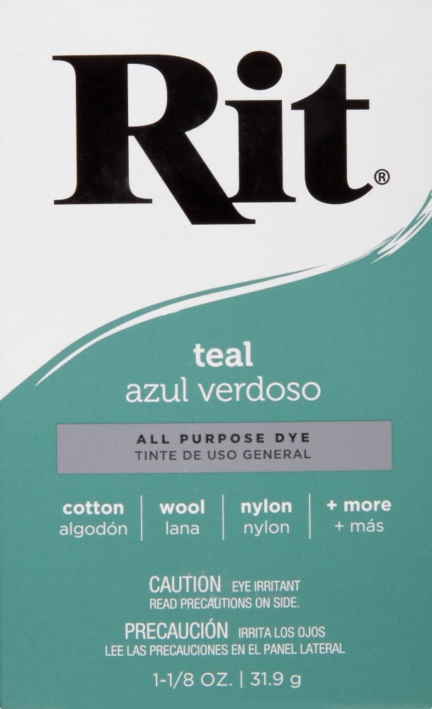 slide 1 of 1, Rit All-Purpose Concentrated Dye - Teal, 1.125 oz