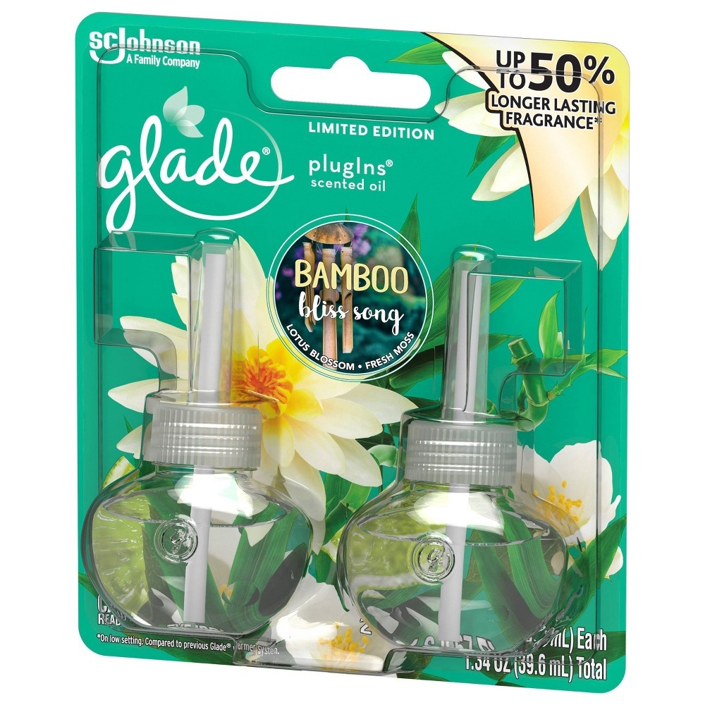 Glade Bamboo Bliss Song PlugIns Refill 2 ct | Shipt