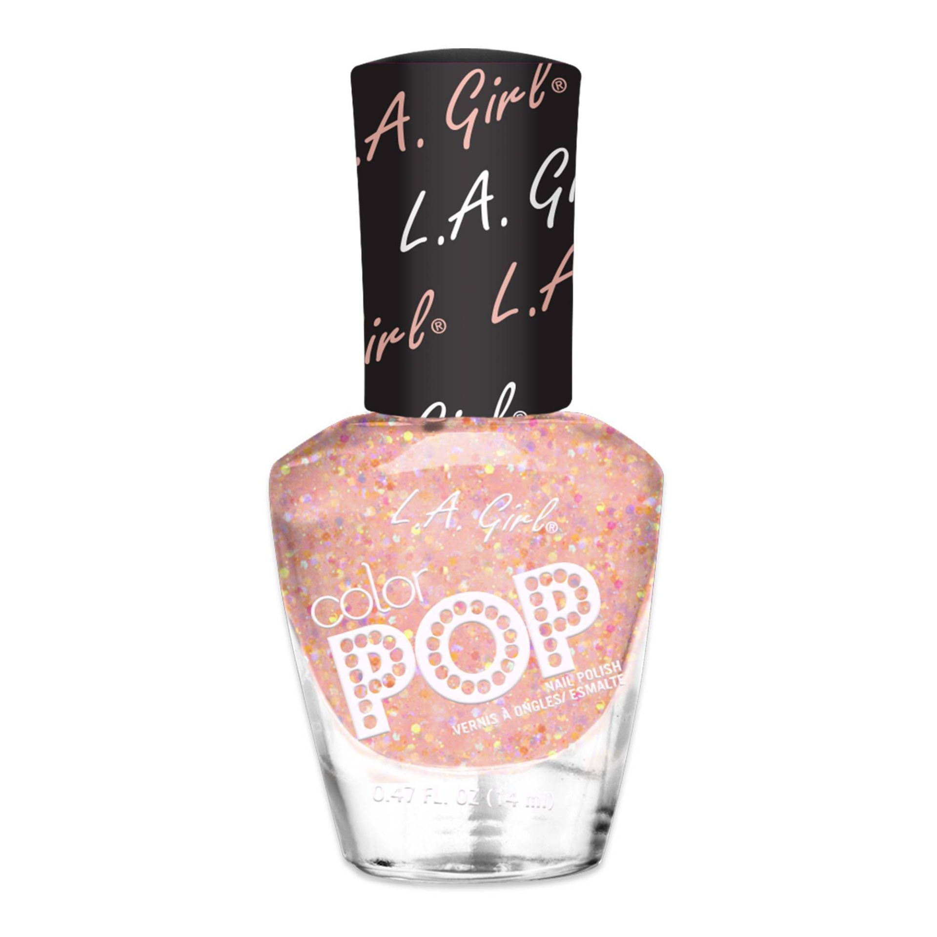 slide 1 of 2, L.A. Girl Color POP Nail Polish Sparkler, 0.47 fl oz