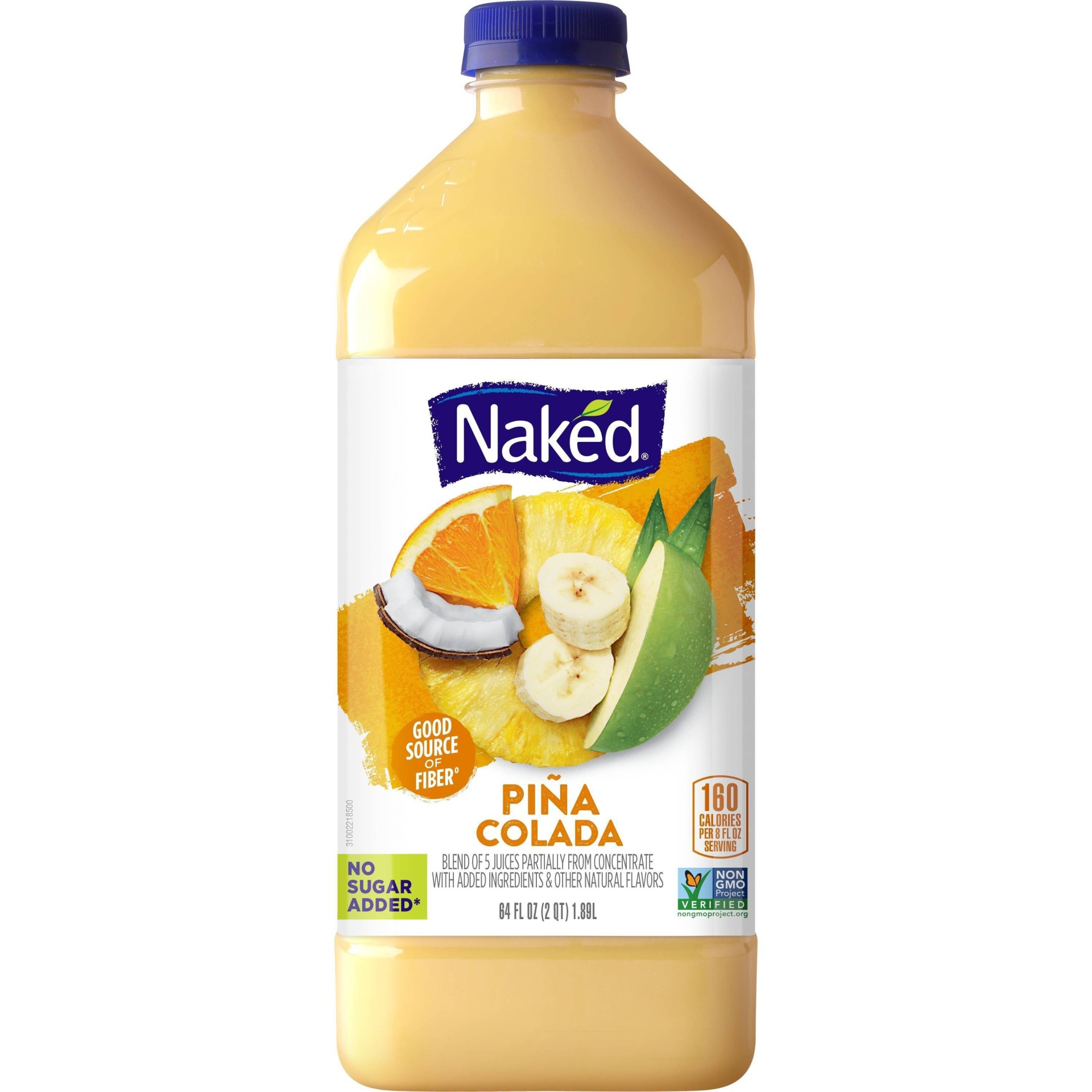 slide 1 of 3, Naked Juice Pina Colada - 64 fl oz, 64 fl oz