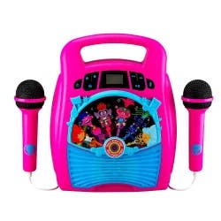 Trolls World Tour 2-Mic Bluetooth MP3 Karaoke With Light Show