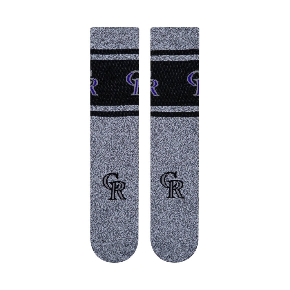 slide 2 of 3, MLB Colorado Rockies Varsity Crew Socks, 1 ct