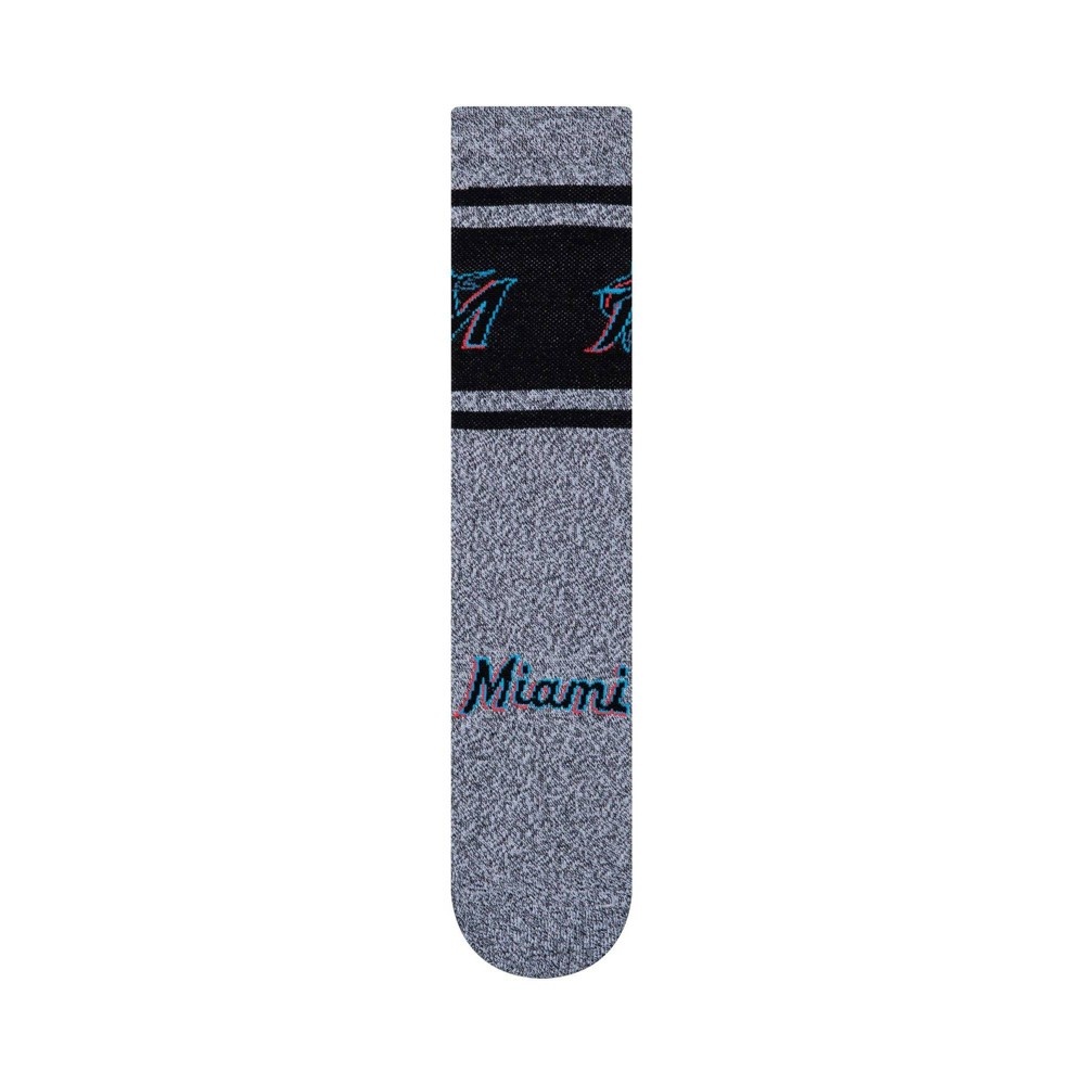 slide 3 of 3, MLB Miami Marlins Varsity Crew Socks, 1 ct