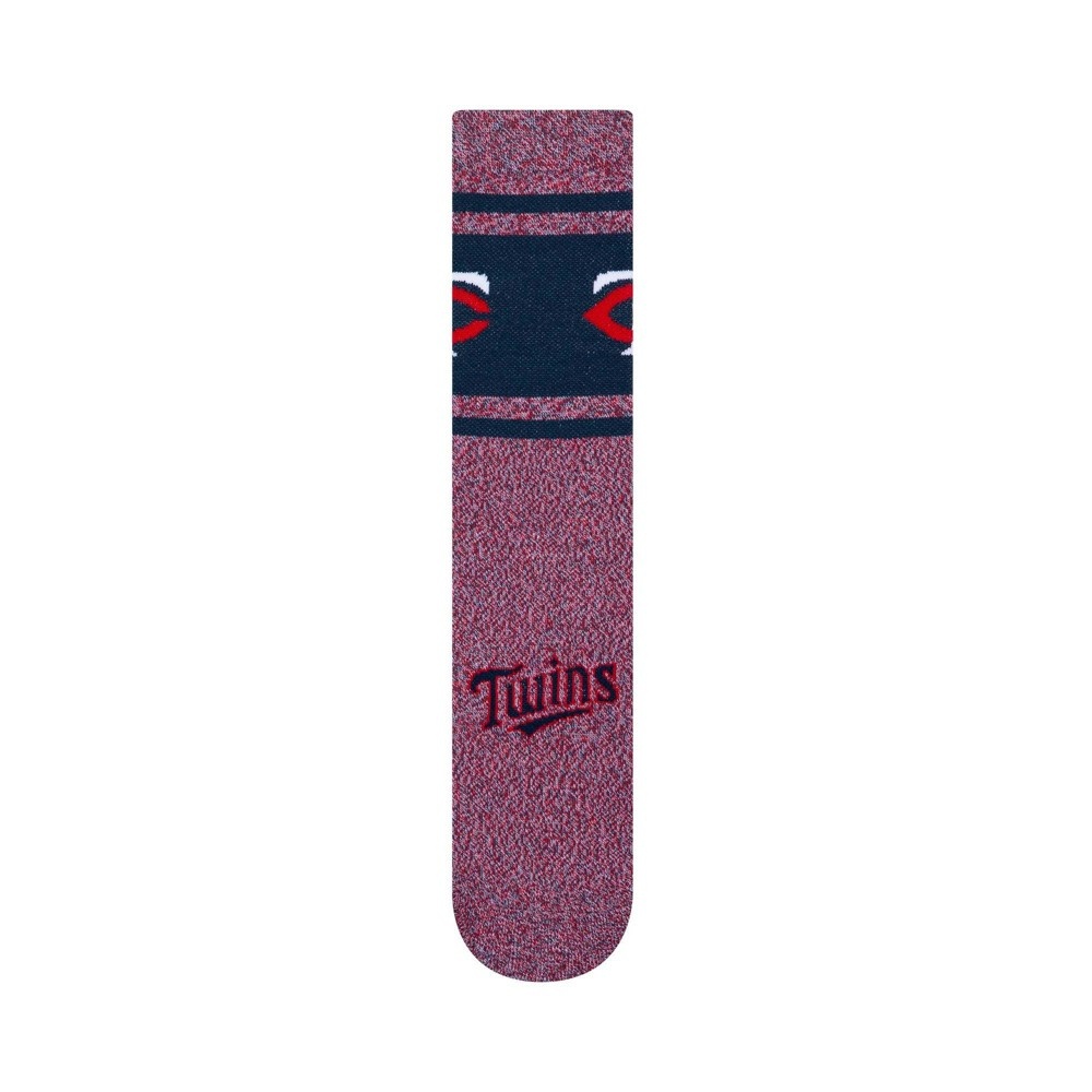 slide 3 of 3, MLB Minnesota Twins Varsity Crew Socks, 1 ct