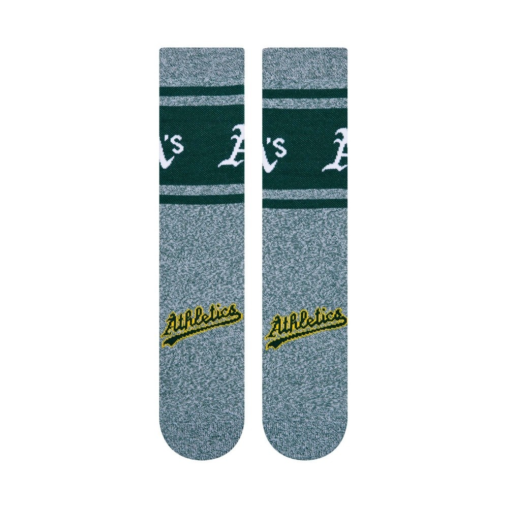 slide 2 of 3, MLB Oakland Athletics Varsity Crew Socks, 1 ct