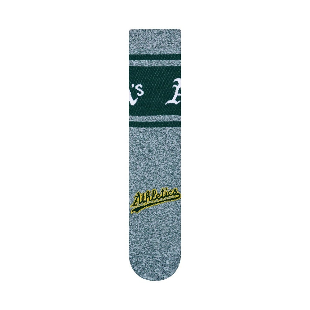 slide 3 of 3, MLB Oakland Athletics Varsity Crew Socks, 1 ct