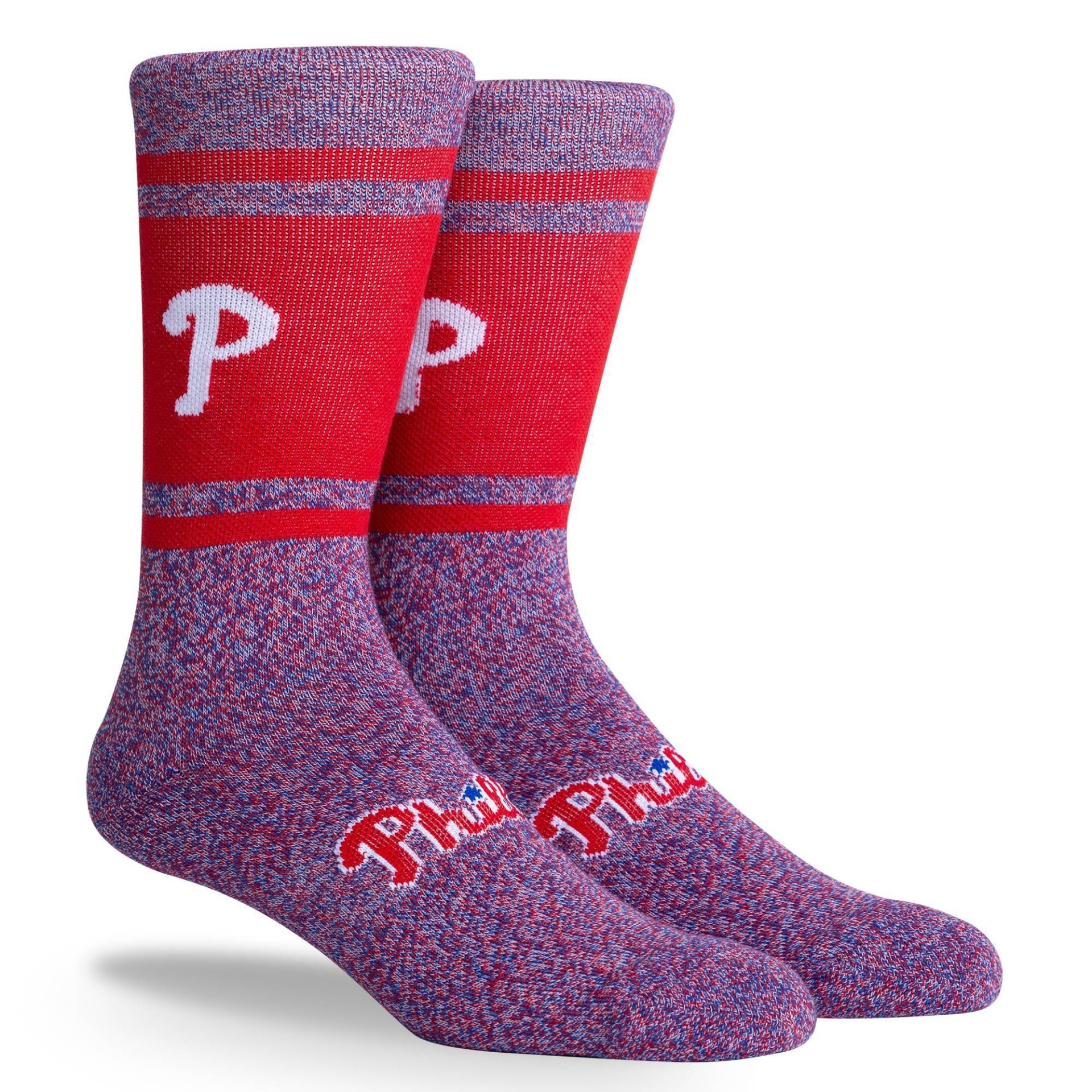 MLB Philadelphia Phillies Varsity Crew Socks 1 ct Shipt