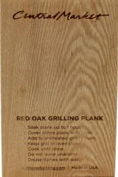 Central Market Red Oak Grilling Plank
