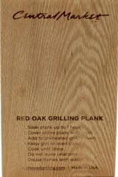 Central Market Red Oak Grilling Plank