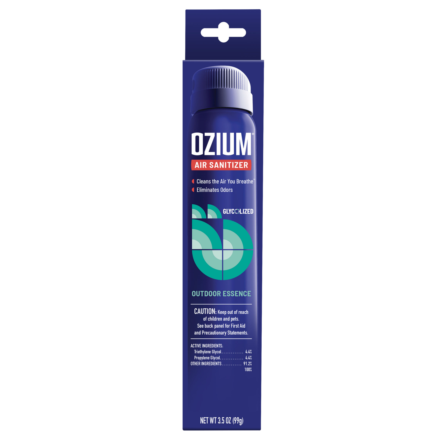 slide 1 of 2, Auto Expressions Ozium Air Sanitizer Aerosol, Outdoor Essence Scent, 3.5 oz