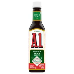 A.1. Bold & Spicy Sauce with Tabasco, 10 oz. Bottle
