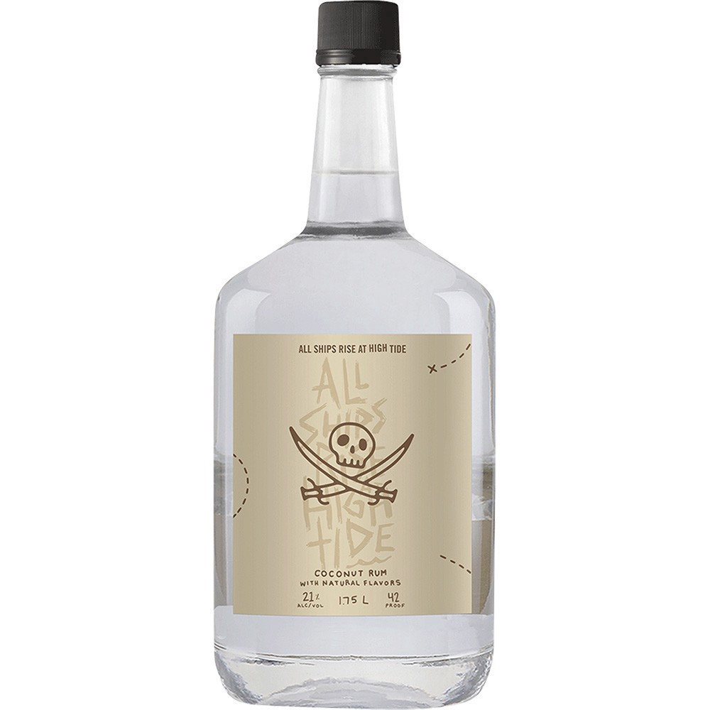slide 1 of 1, All Ships Rise High Tide Coconut, 750 ml