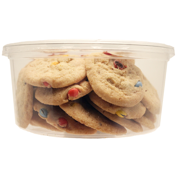 slide 1 of 1, Roche Bros. Mini Cookie Tubs Candy Chip, 15.6 oz