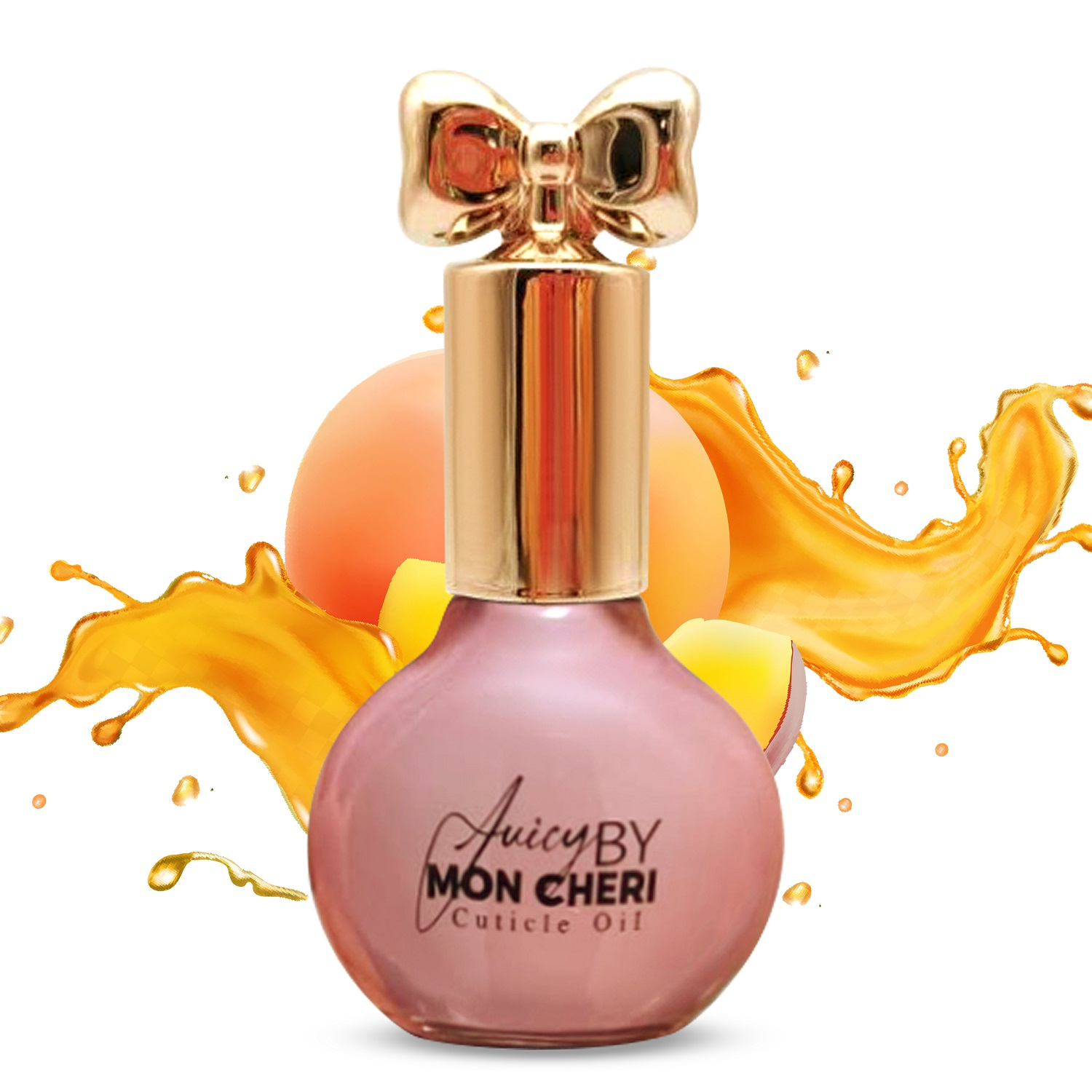 slide 1 of 1, JBMC Cuticle Oil Peach 10ml, 10 ml