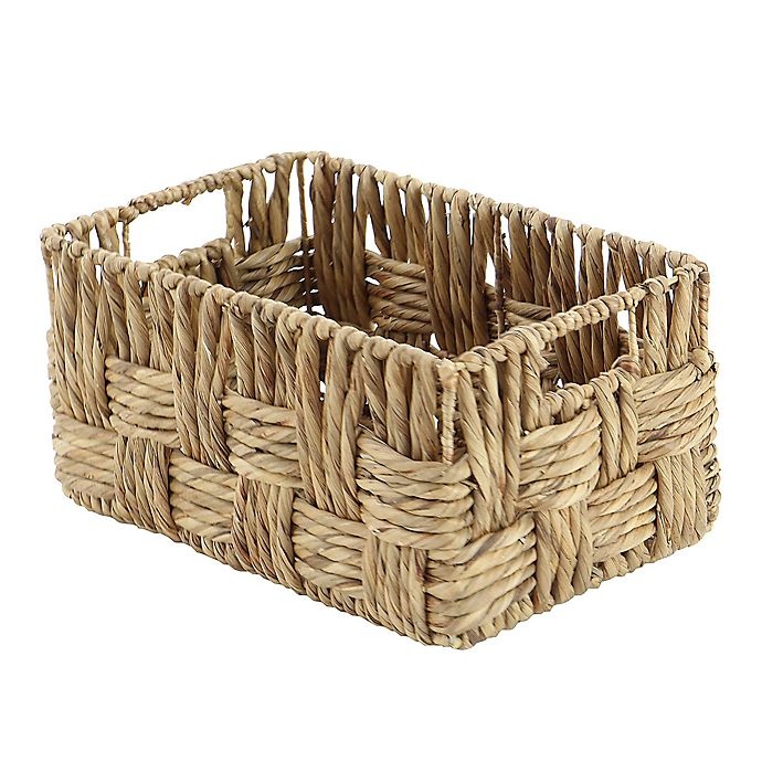 slide 6 of 7, Ridge Road Decor Rectangular Wicker Basket Set, 2 ct