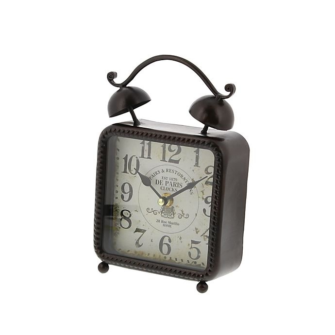 Ridge road decor 2024 table clock