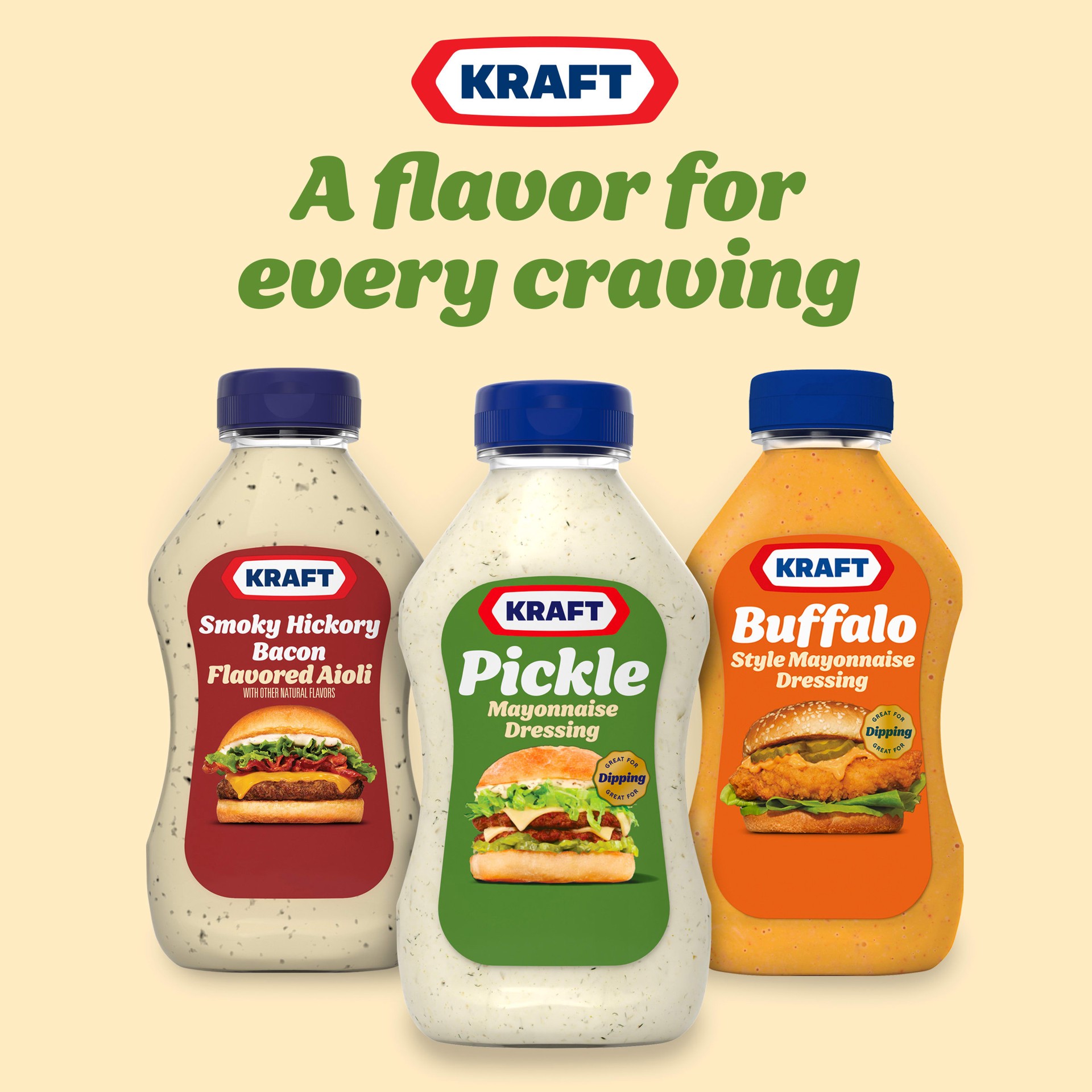 slide 9 of 10, Kraft Pickle Mayonnaise Dressing, 12 fl oz Bottle, 5.7 oz