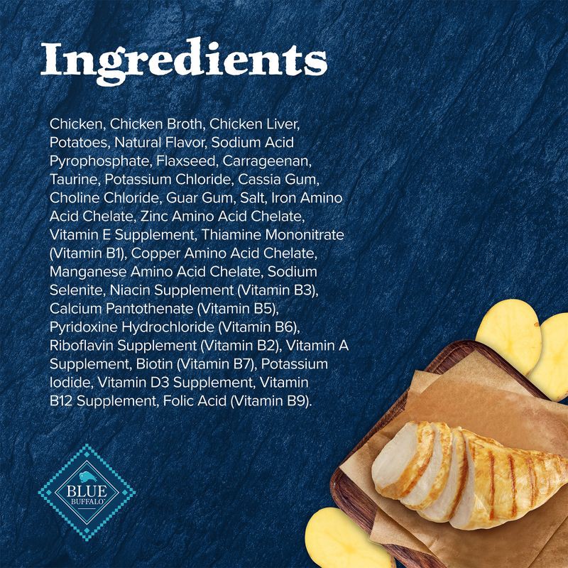 slide 6 of 11, Blue Buffalo Wilderness Wild Delights High Protein Grain Free Natural Adult Meaty Morsels Wet Cat Food with Chicken & Turkey - 3oz, 3 oz