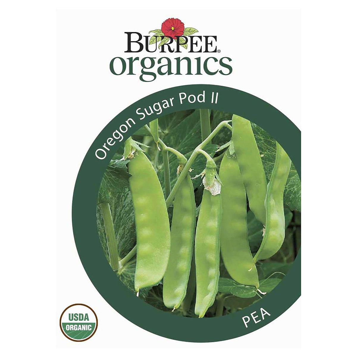 slide 1 of 5, Burpee Organix Pea Garden Sweet Seeds, 1 ct