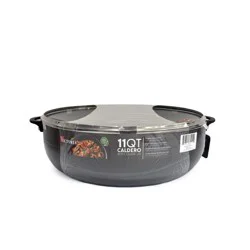 Victoria Nonstick Caldero With Glass Lid