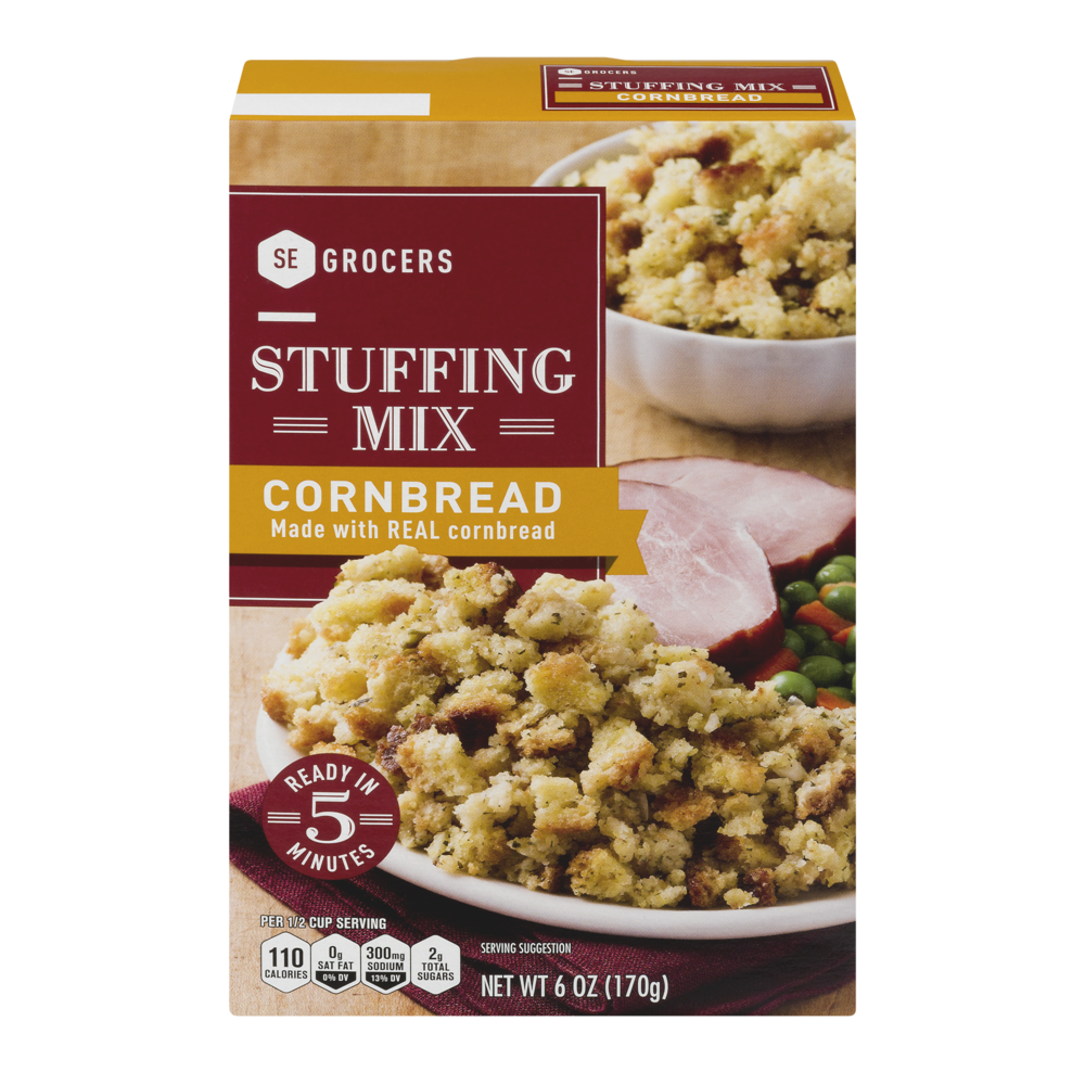 slide 1 of 1, SE Grocers Cornbd Stuffing Mix - 6 oz, 6 oz