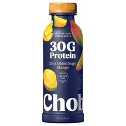 Chobani 30G Protein Lowfat Greek Yogurt Drink Mango 14 fl oz