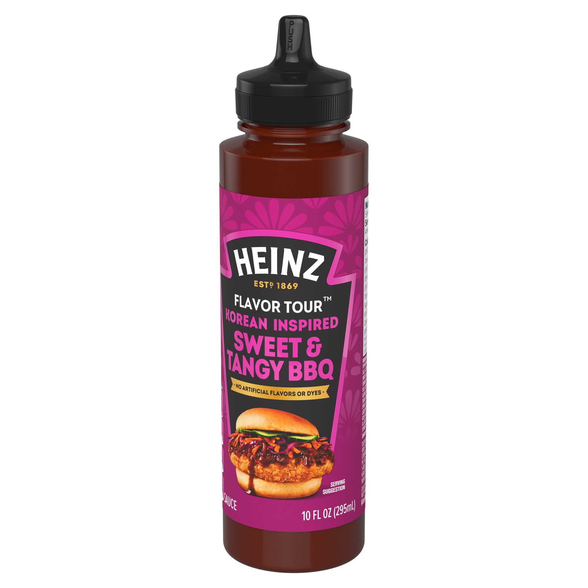 slide 3 of 5, Heinz Korean Swt N Tangy Bbq, 10 oz