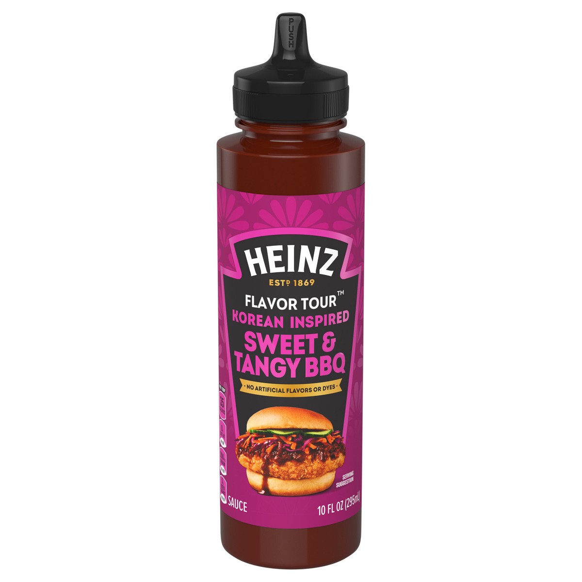 slide 1 of 5, Heinz Korean Swt N Tangy Bbq, 10 oz