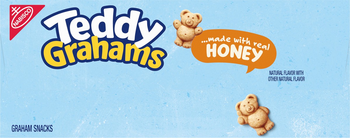 slide 2 of 9, TEDDY GRAHAMS Honey Graham Snacks, Kids Snacks, 10 oz, 10 oz