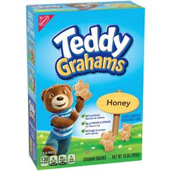 TEDDY GRAHAMS Honey Graham Snacks, Kids Snacks, 10 oz