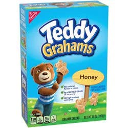 TEDDY GRAHAMS Honey Graham Snacks, Kids Snacks, 10 oz