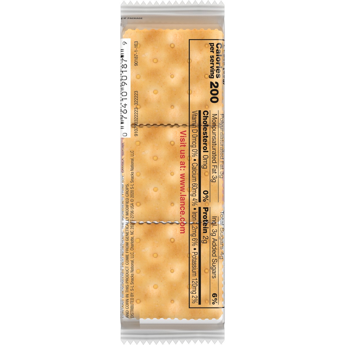 slide 3 of 11, Lance Captain's Grilled Cheese Sandwich Crackers, 1.37 oz