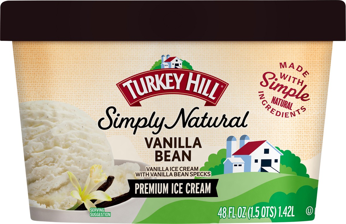 slide 5 of 8, Turkey Hill T.Hill Ic Nat Vanilla, 48 fl oz