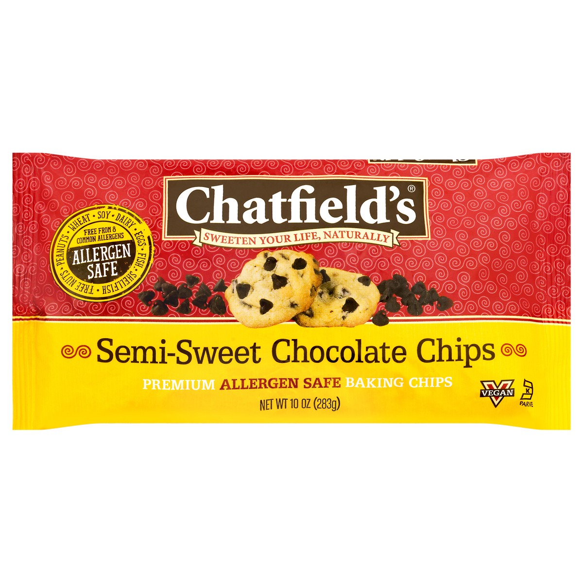 slide 11 of 14, Chatfield's Semi-Sweet Chocolate Chips 10 oz, 10 oz