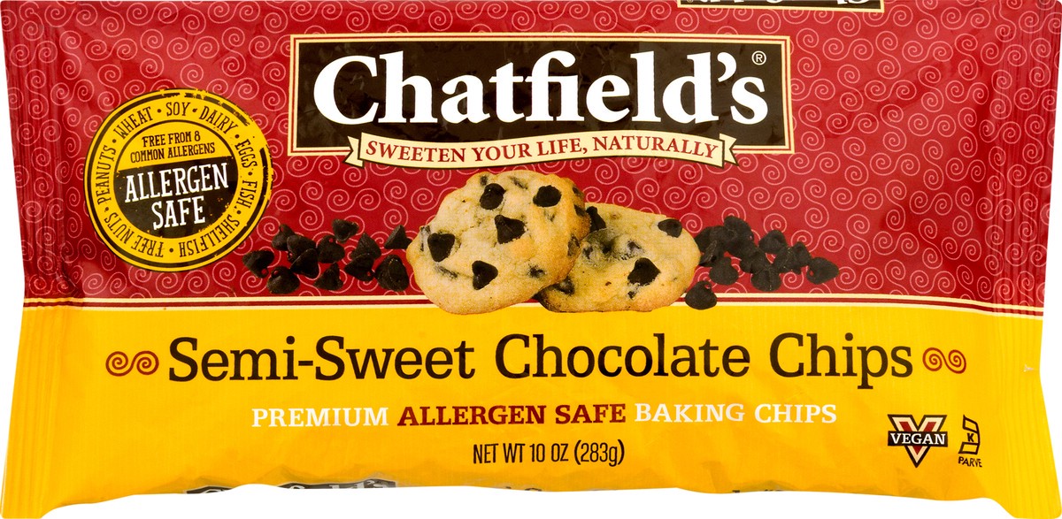 slide 4 of 14, Chatfield's Semi-Sweet Chocolate Chips 10 oz, 10 oz